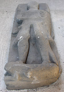 Armoured Figure on Grave Slab