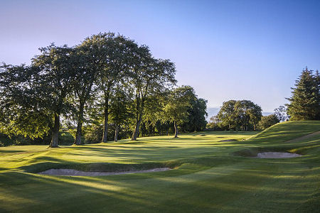 The Third Green at Harburn Golf Club