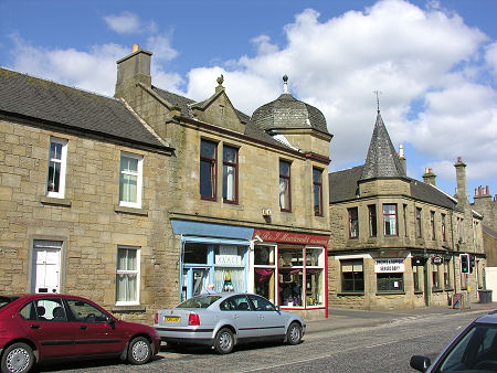 Varied Roofline on West Calder Main Street