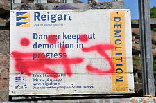 Demolition in Progress