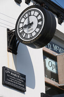 Clock in Memory of Cllr Allan Forsyth