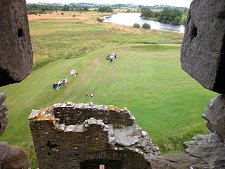 Return View Showing 1640s Defences