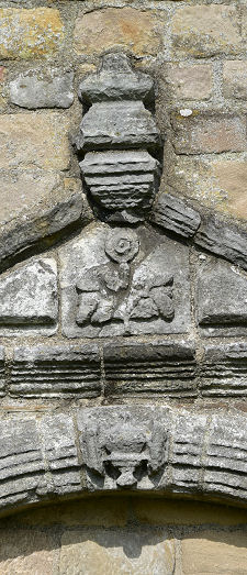 Decoration Over Main Door