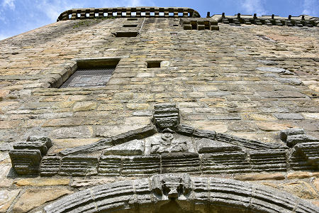 The East Face of Clackmannan Tower