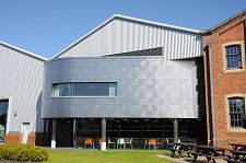 Side View of the Museum