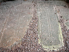 Gravestones in the Nave