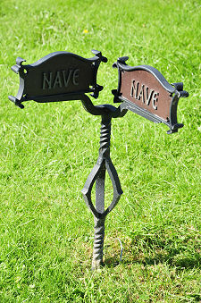 Marker for a Corner of the Nave