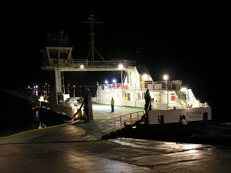 The Corran at Nether Lochaber, at Night