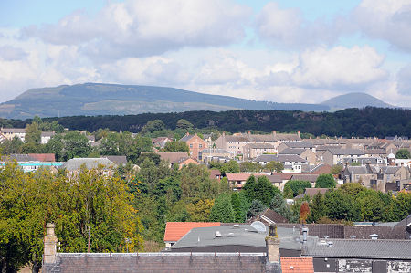 View North Over Cardenden from the Railway Station