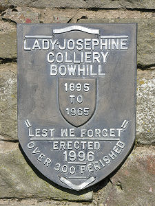 Memorial, Lady Josephine Colliery