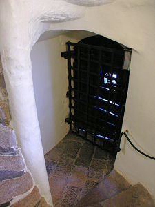 The Yett Protecting the Main Door