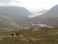 Upper Glen Turret. Looking SE