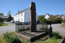 Rear of the Replica Stone