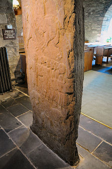 Part of the Rear of the Original Stone