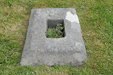 Base of One of the Crosses