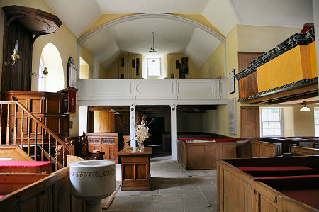 Interior of the Church, Looking West