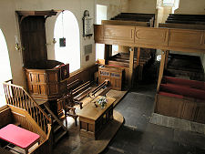 The Interior, Prior to Restoration