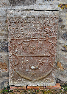 1603 Memorial Set in Wall