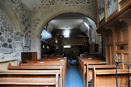 Old Kirk Interior: Through a Window