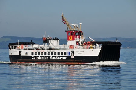 MV Loch Riddon Arrives at Largs