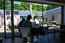 Courtyard from the Cafe