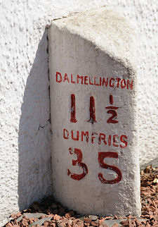 Milestone on Glens Bar