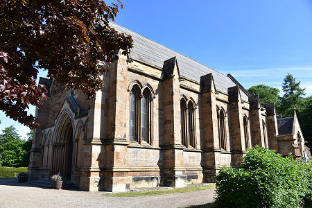 St Mary's Dalkeith, Seen from the West