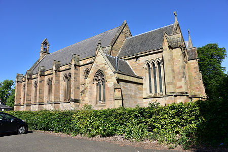 St Mary's Dalkeith, Seen from the South