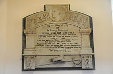 Memorial to Lieutenant Gregory