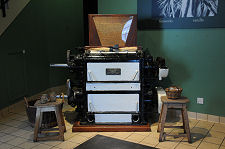 Boby Malt Mill on Display