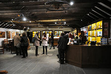 Inside the Visitor Centre