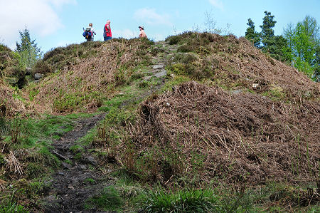The Exterior of the Broch, Showing the Mound