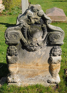 Old Stone in the Kirkyard