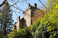 The Castle from Dollar Glen