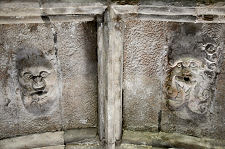 Green Men Carvings in Ceiling