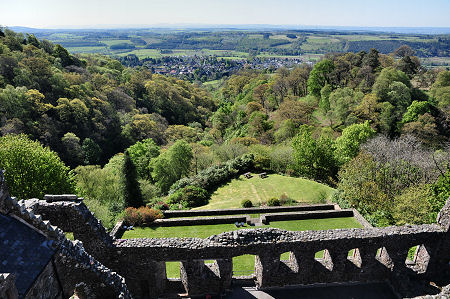 The View South Over Dollar Glen and Dollar