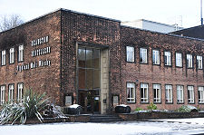 The Distillery Under Snow