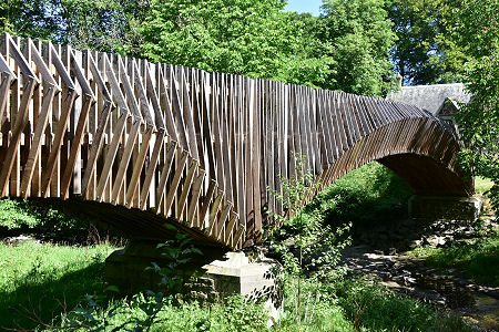The Modern Footbridge over the Ardoch Burn
