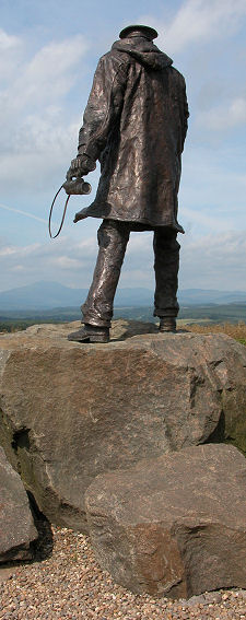 The Rear of the Statue