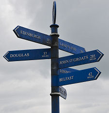 John O'Groats 285 Miles