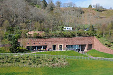 Visitor Centre from the Castle