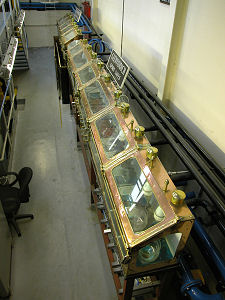 Long Row of Spirit Safes