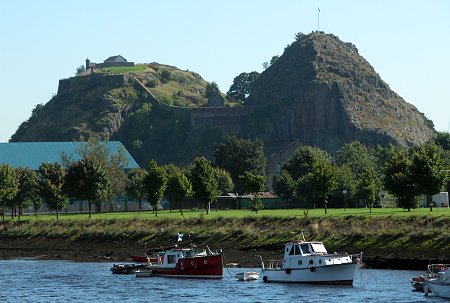 Dumbarton Castle Seen from Dumbarton