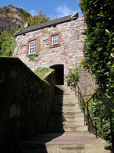The Guard House from Below