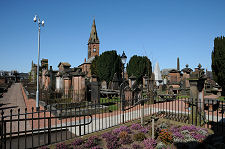 Churchyard from the Mausoleum