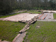 Remains of Old Caerlaverock Castle