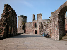 Looking West along the South Wall