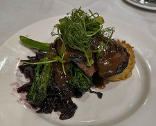 Pan Roasted Haunch of Local Venison