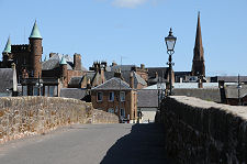 Dumfries Seen from the Bridge