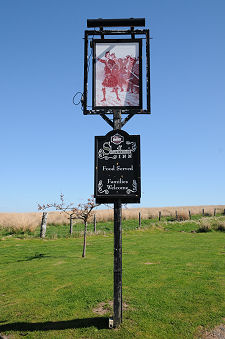 Sign for the Sheriffmuir Inn